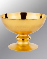 Hostienschale mit Nodus, 10,5 cm hoch