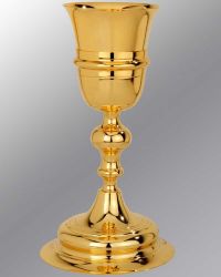 Kelch in barocker Form, 25 cm hoch