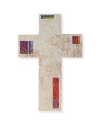 Wandkreuz aus Jura-Naturstein