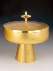 Ziborium  mit Sodalithbesatz