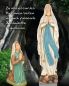 Preview: Lourdes Statue 40 cm Kunstharz wetterfest