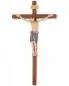 Preview: Wandkreuz Holz 29 cm Christus geschnitzt 13 cm