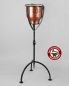 Preview: Weihwasserkessel Kupfer mit Ständer 80 cm hoch