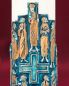 Preview: Apostelkerze elfenbein Handarbeit 330 x 75 mm