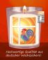 Preview: Lichterbecher Seid wachsam mit 50 Kerzen 60 x 50 mm