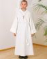 Preview: Erstkommunionalbe 140 cm creme, Polyester mit Wolle