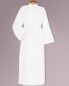 Preview: Albe mit Stehkragen 160 cm Polyester & Wolle creme