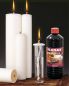 Preview: Dauerkerze 400 x 60 mm Kunststoff elfenbeinfarbig