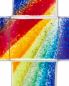 Preview: Glaskreuz  Fusing 11 x 8 cm mit Teelichthalterung