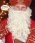 Preview: Nikolaus - Bart naturfarbig aus deutscher Fertigung