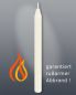 Preview: 250 Stabkerzen 195 x 16 mm RAL rußarmer Abbrand