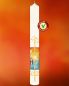 Preview: Osterkerze Moses mit Jahreszahl 800 x 80 mm