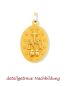 Preview: Wundertätige Medaille 22 mm Gold Double