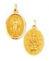 Preview: Wunderbare Medaille 14 mm Marienmedaille 18ct Gold 750 Preview: Wunderbare Medaille 14 mm Marienmedaille 18ct Gold 750