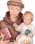 Preview: Hl.Antonius von Padua geschnitzt, koloriert, 30 cm