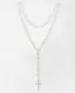 Preview: Rosenkranz Sterling Silber Perlmutt Perle 6 mm Ø