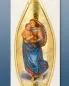 Preview: Marienkerze 310 x 80 mm RAL Sixtiniscche Madonna