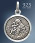 Preview: Medaille Hl. Antonius 16 mm Ø 925 Sterling Silber