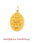 Preview: Wundertätige Medaille 12 x 14 mm 18 ct Gold 750