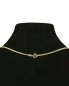 Preview: Collier Kette Double Gold PF 45 Länge 40 cm