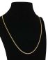 Preview: Collier Kette Double Gold PF 45 Länge 50 cm