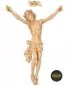 Preview: Christuskörper mit INRI Fiberglas in holzton 90 cm - Aussen