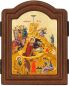 Preview: Ikone Triptychon "Geburt Christi", Siebdruck