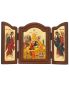 Preview: Ikone Triptychon "Geburt Christi", Siebdruck