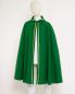 Preview: Pelerine Sternsinger grün 100% Polyester, 60 cm