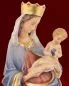Preview: Madonna Krumauer 28 cm coloriert