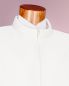 Preview: Preisteralbe 165 cm lang Webstickerei grau/beige