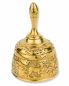 Preview: Glocke VIER EVANGELISTEN Messing 9,5 cm hoch