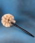Preview: Borstenwedel mit Holzgriff und Naturborsten 35 cm
