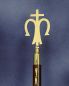 Preview: Fahnenspitze Maria 27 cm Messing solide, poliert