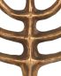Preview: Menora Bronze 16 x 22 cm siebenarmiger Leuchter