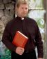 Preview: Collarhemd 100% Baumwolle Langarm schwarz Gr. 38 - 48 cm