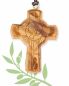Preview: Kreuz aus Olivenholz, Hl. Geist 5 x 3,7 cm