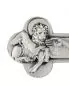 Preview: Kreuz 4 Evangelisten 13,5 cm antik Silber, mit Christusköper