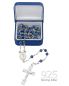 Preview: Rosenkranz 925 Silber Lapislazuli Perlen 4 mm im Geschenketui