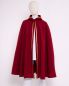 Preview: Sternsinger Umhang weinrot 120 cm PE strapazierf.
