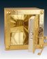 Preview: Tabernakel 30 x 33 x 28 cm Trauben, Kelch, Hostie IHS