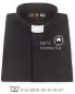 Mobile Preview: Collarhemd 100% Fairtrade Baumwolle schwarz Langarm