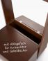 Preview: Notbeichtstul zum zusammenlegen 85 cm hoch