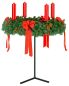 Preview: Adventkranzständer für große Kränze von 90-120 cm Ø