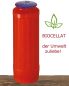 Preview: 20 AETERNA Kerzen 9 Tage BIOCELLAT Hülle rot