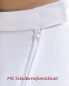 Preview: Albe mit Stehkragen 165 cm, Polyester weiss knitterarm