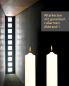 Preview: Altarkerze 300 x 40 mm RAL Parafin & 10% Bienenwachs