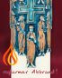 Preview: Apostelkerze elfenbein Handarbeit 330 x 75 mm
