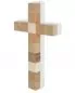 Preview: Wandkreuz 12 Apostel solides Holz 26 x 15 cm