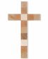 Preview: Wandkreuz 12 Apostel aus Holzwürfel 36 x 20 cm